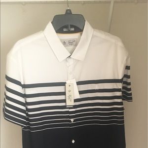 Mens button down dress shirt. New with tags.